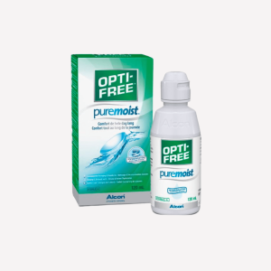 Solución multipropósito Optifree Pure Moist 120 ml